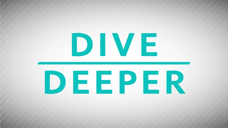 Dive Deeper, November-December 2025