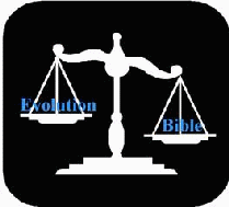 Balance weighing evolution vs. Bible